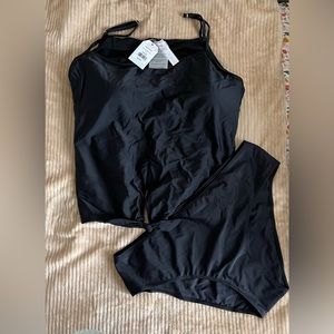 Black Tankini Set